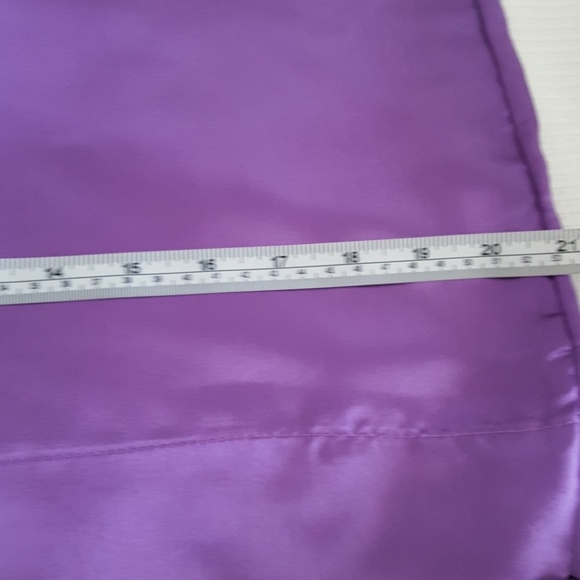 Other Home Decor Two Satin Purple Pillow Cases Poshmark